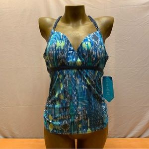 NWT Free Country Swimsuit Top
